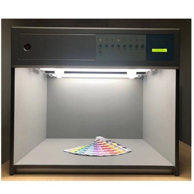 220V 50Hz 90W Textile Testing Equipment , Color Assessment Cabinet For Leather